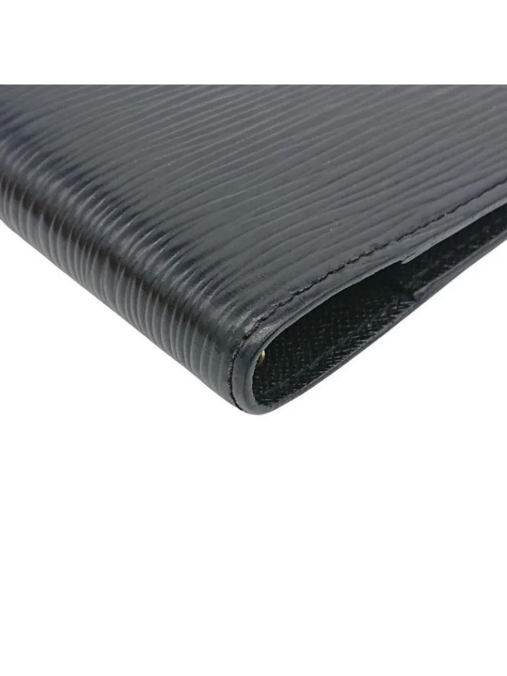 Louis Vuitton Agenda PM Epi Black Notebook Cover 6 Hole Type